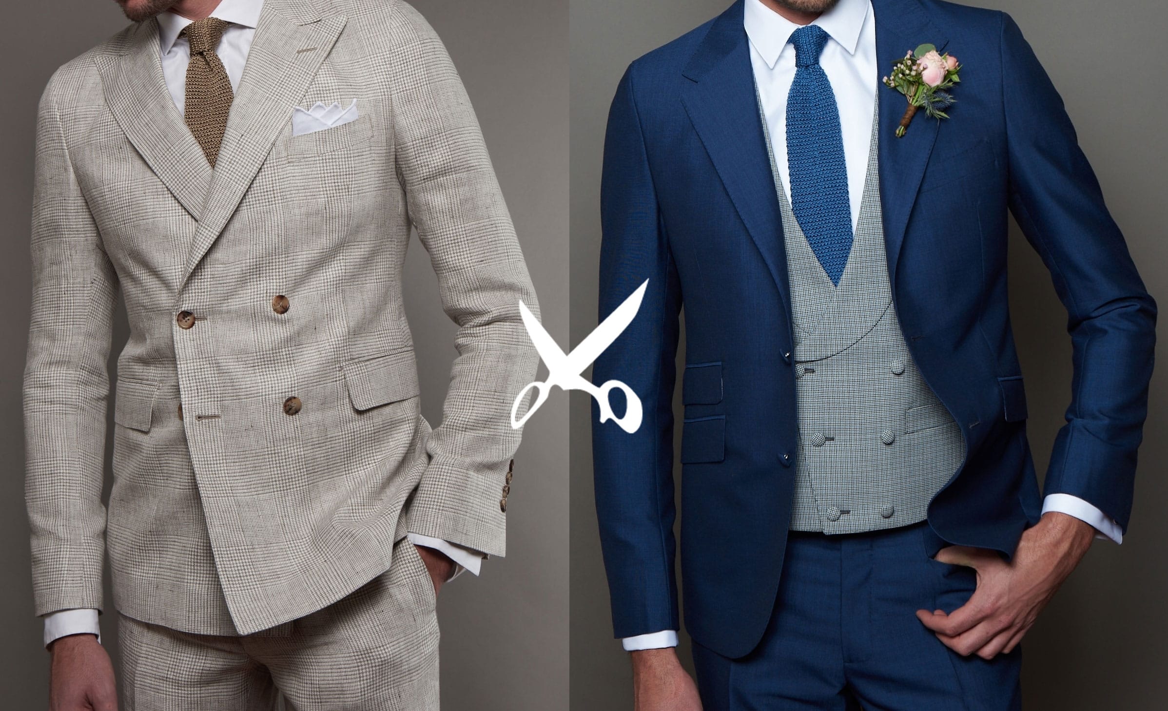 Mariage : Costume croisé ou costume droit 3 pièces ?