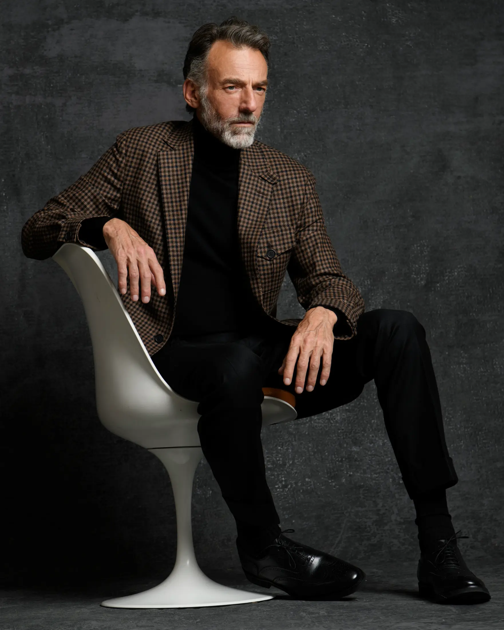 Artling Paris - sur mesure - Winter Safari jacket motif pied de poule