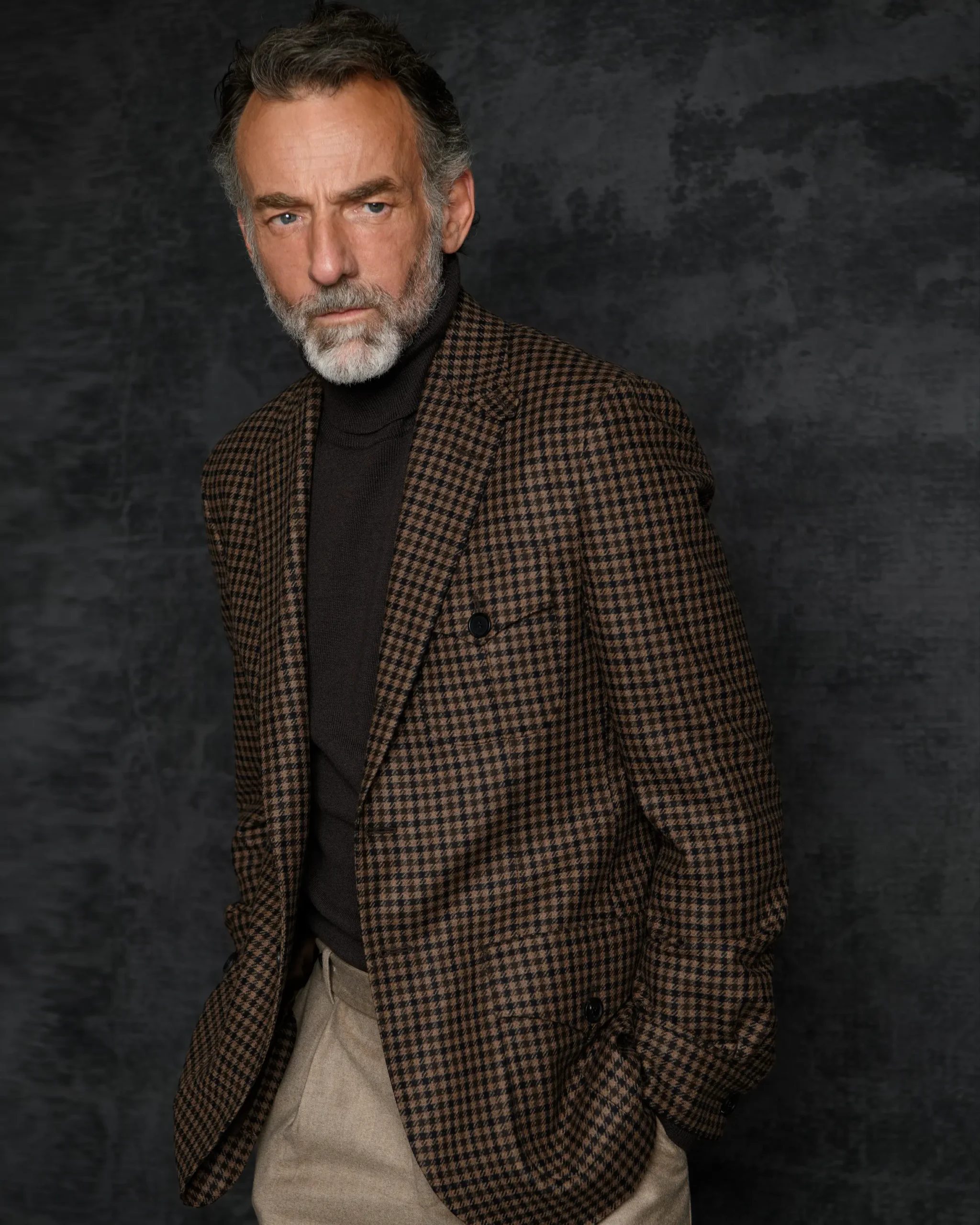 Artling Paris - sur mesure - Winter Safari jacket motif pied de poule