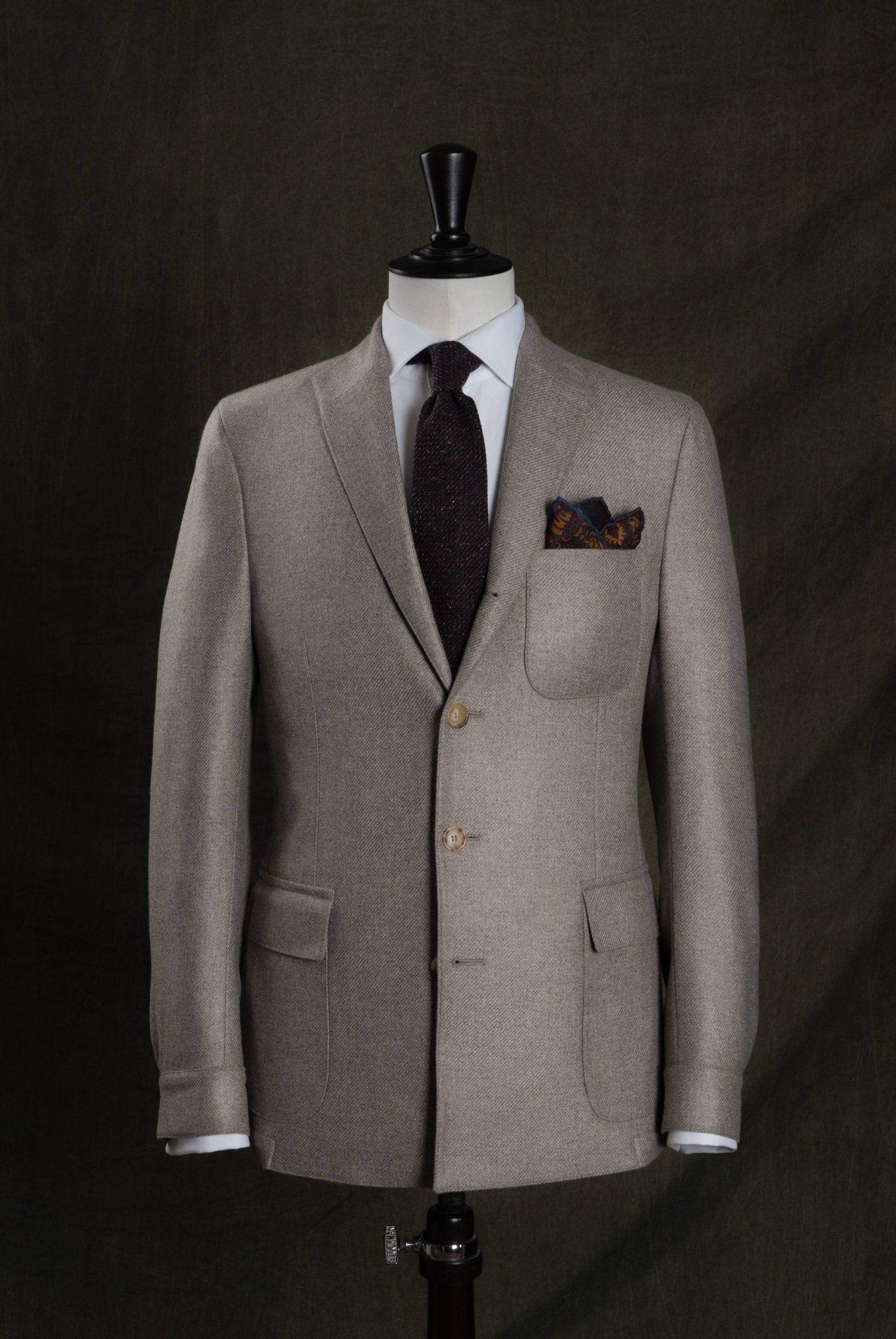 La Veste Teba, veste sur mesure pour homme