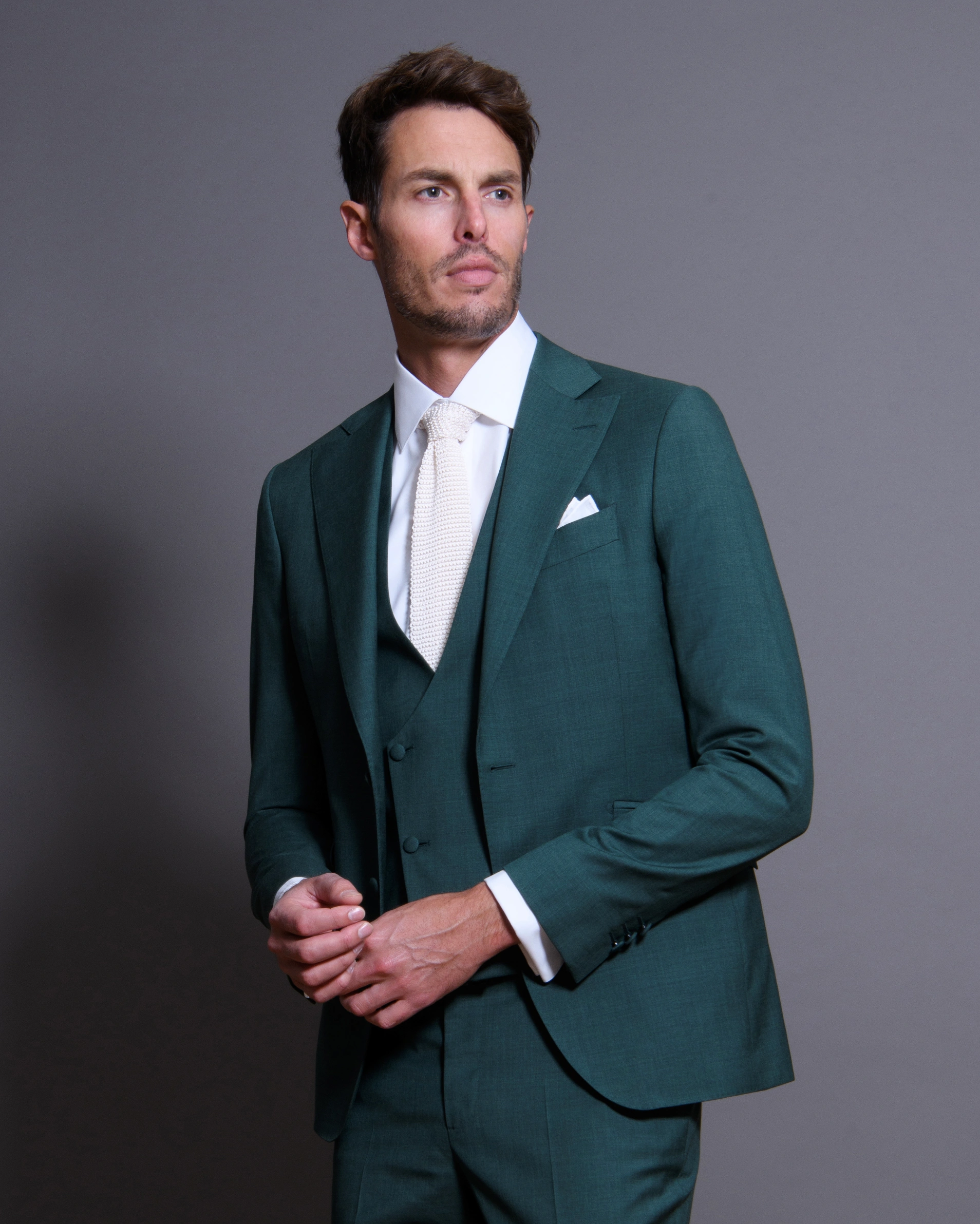 Artling Paris - Costume sur mesure vert de mariage