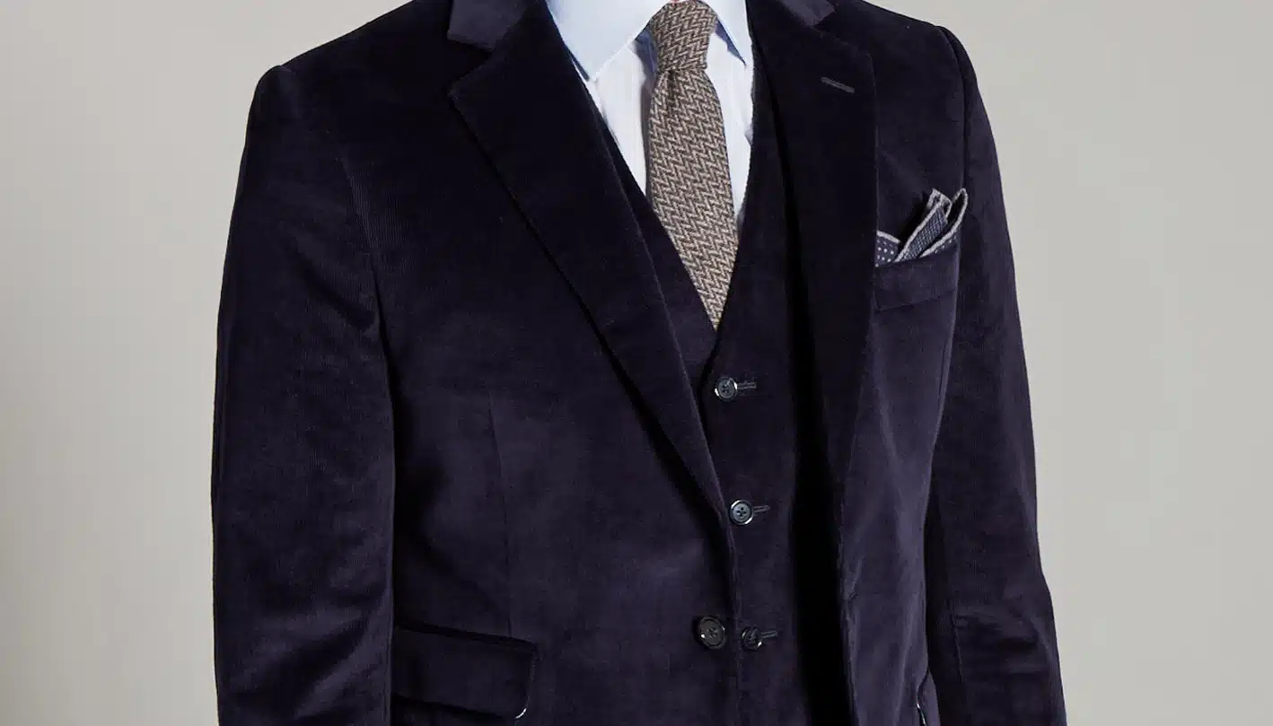 costume velours homme