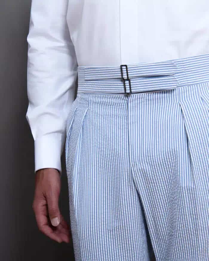 Artling pantalon bleu à pinces