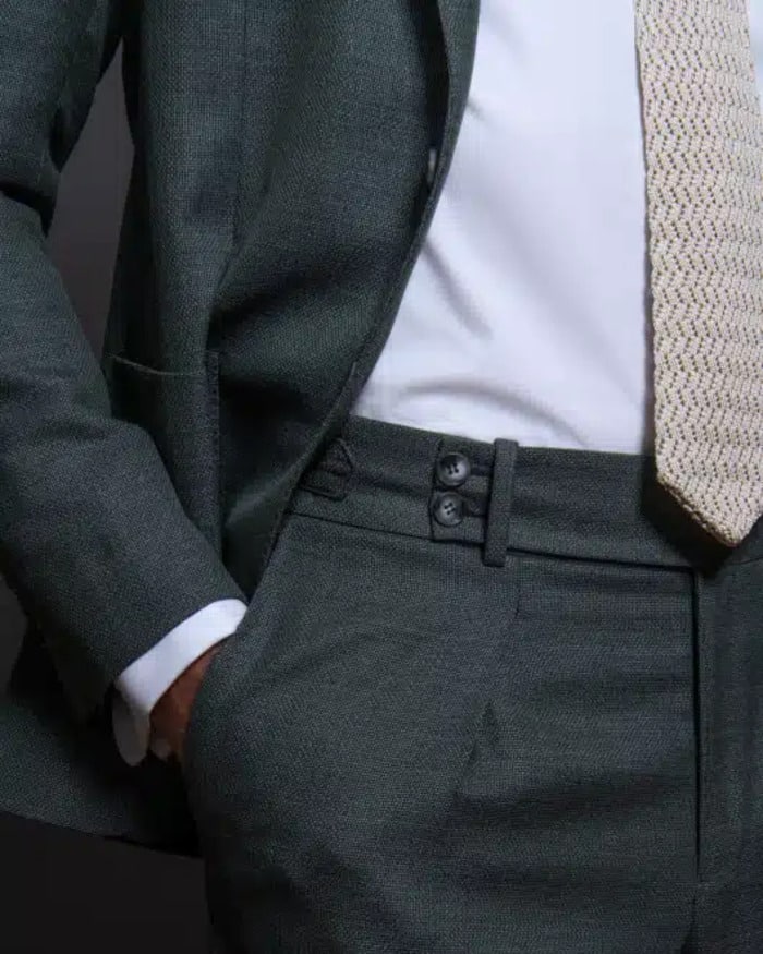 Artling pantalon mariage vert