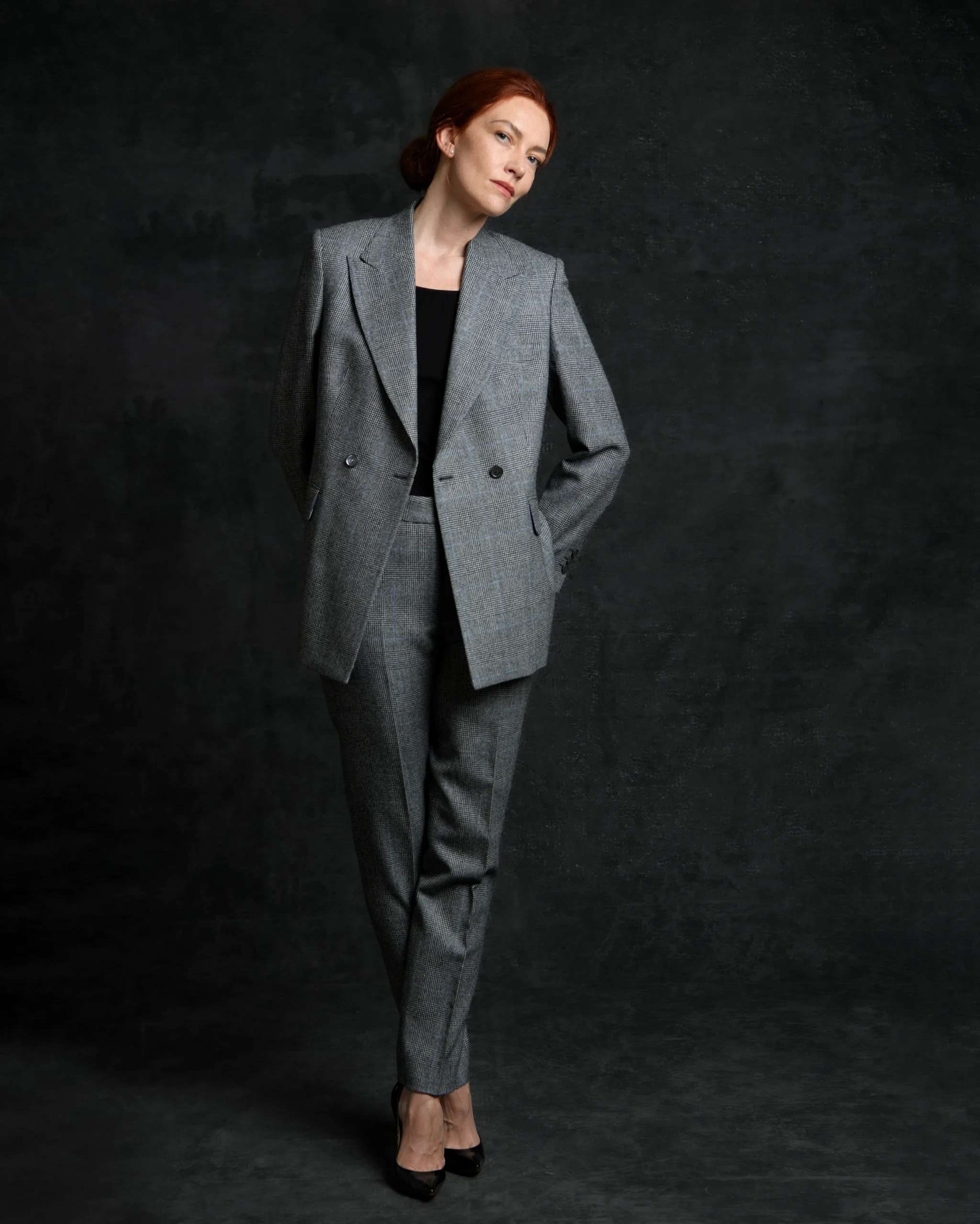 Artling Paris Collection Femme Pantalon prince de galles flanel