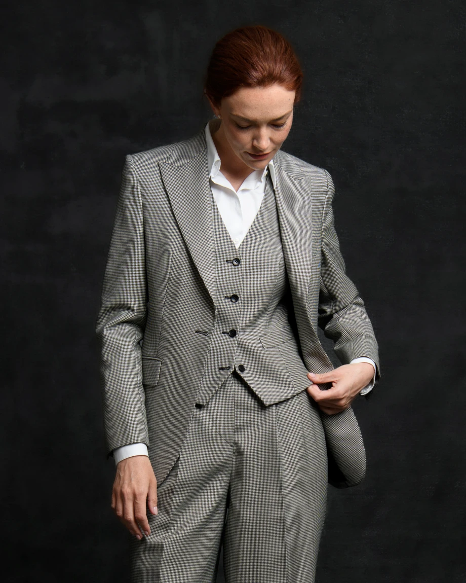 Artling Paris Collection Femme costume pied de poule