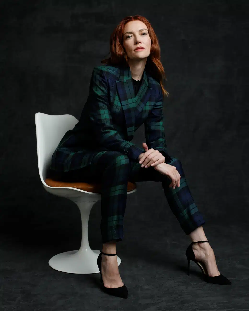 ARTLING Paris - Tailleur sur mesure - Tailleur croisé motif tartan